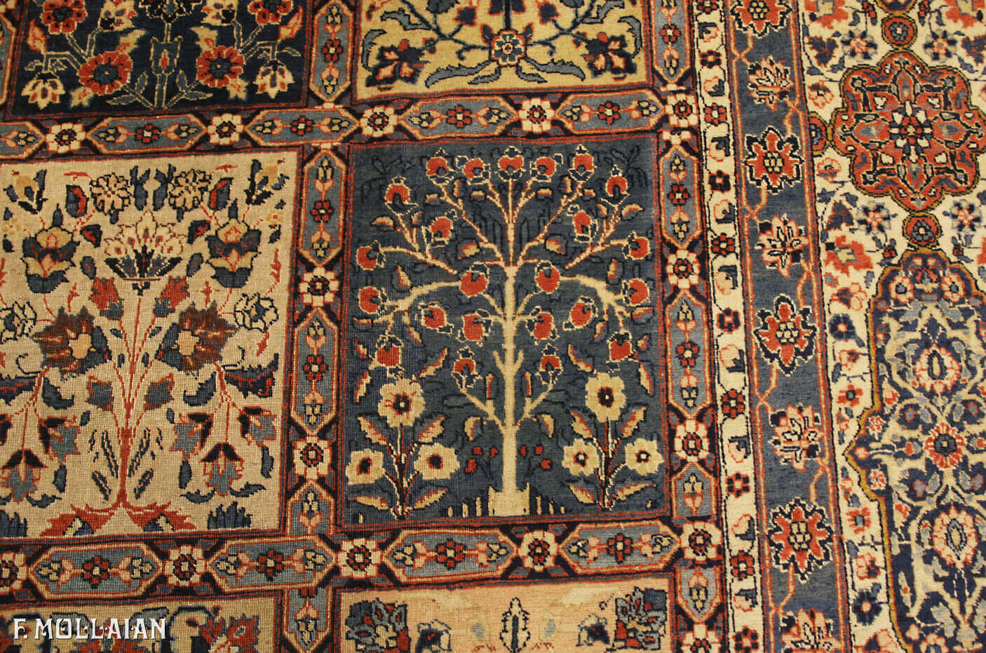 Tapis Persan Antique Tabriz n°:65842787